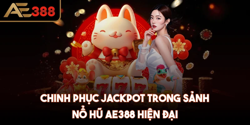 Chinh phục Jackpot trong sảnh nổ hũ AE388 hiện đại
