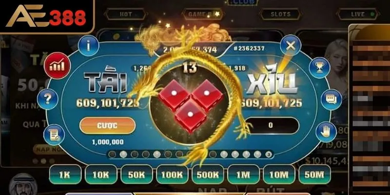 Luật cơ bản cần biết của trò tài xỉu AE388